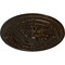 Ekena Millwork Vincent Ceiling Medallion (Fits Canopies up to 6"), Hand-Painted Bronze, 26"OD x 3"P CM26VIBZS - alternate 2